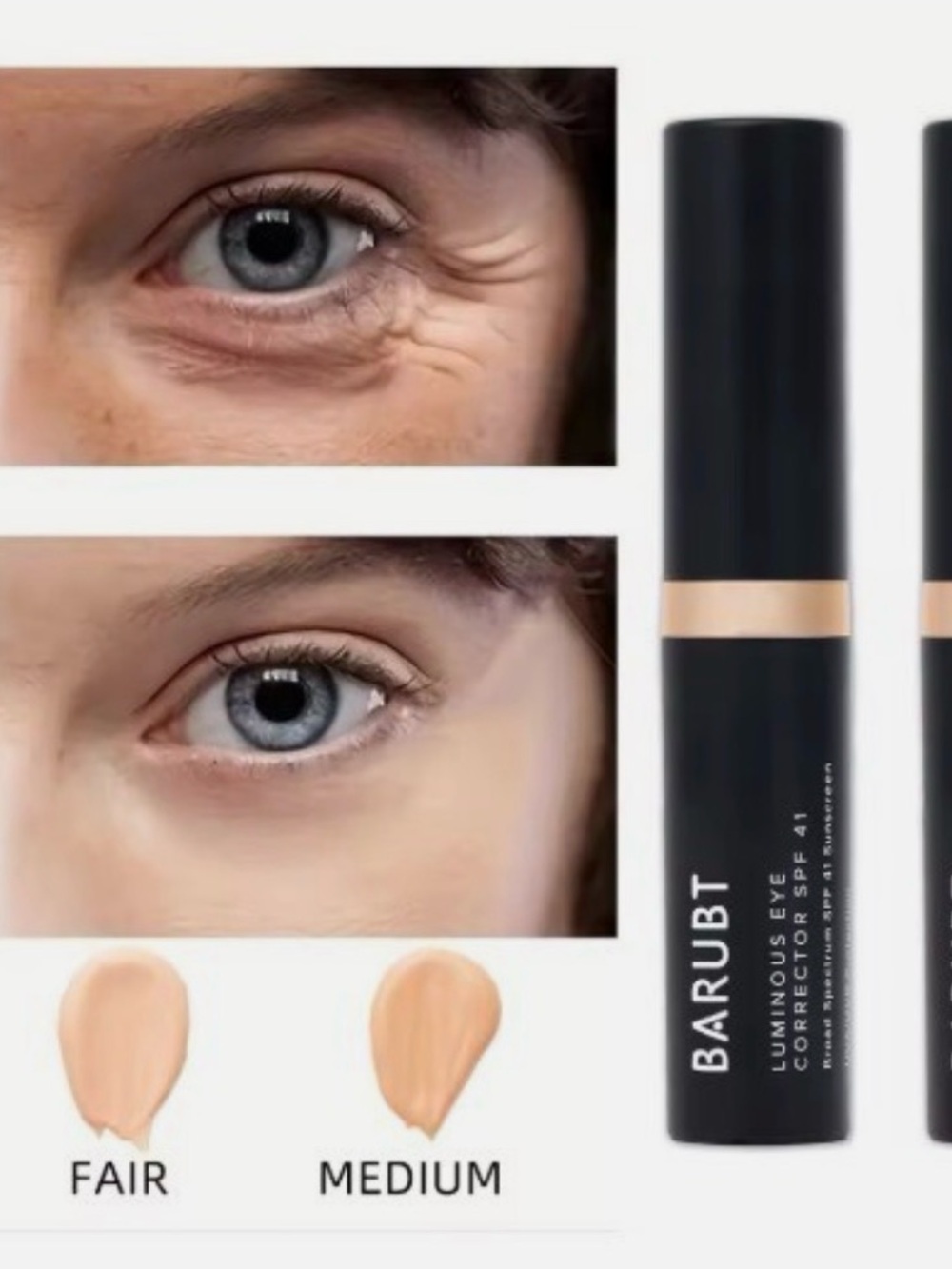 BARUBT Luminous Eye Corrector SPF 41 in 01 Fair NWT $44 Sealed